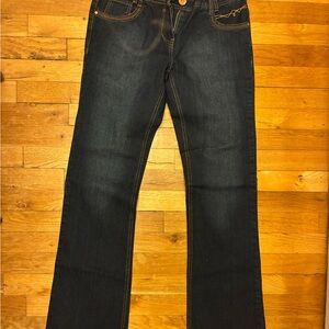 F&F Dark Blue Straight Leg Women's Jeans